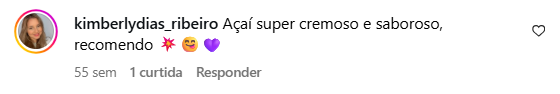 kimberlydias_ribeiro: Açaí super cremoso e saboroso